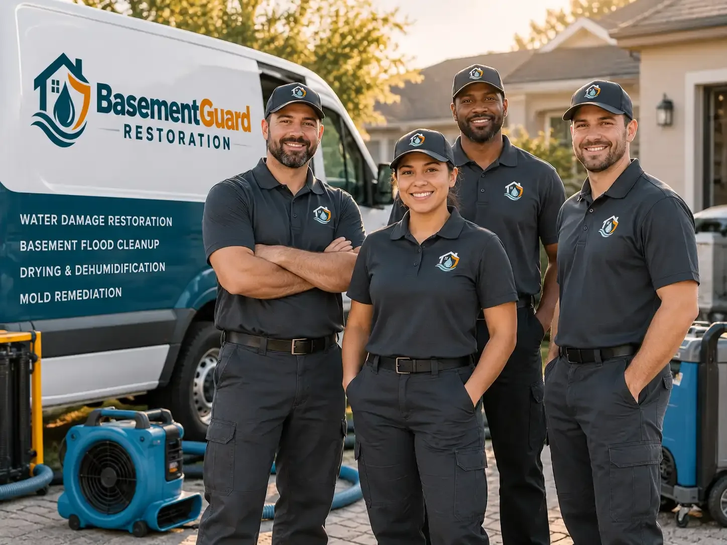 Basement Water Damage Restoration company in Langeloth, PA
